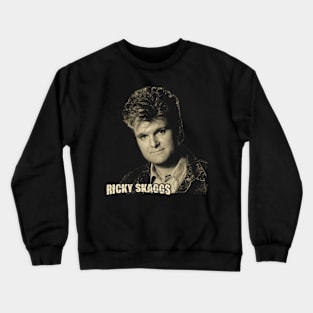 The Ricky Skaggs Art drawing Crewneck Sweatshirt